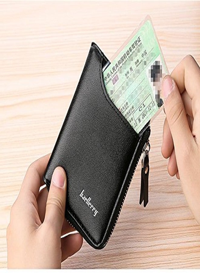 Baellery Baellerry Artificial Leather Men's Wallet (311_Blue) - Image 2